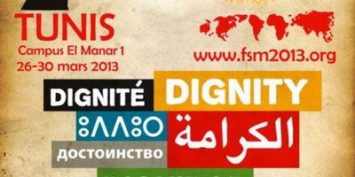 Tunisi: una grande manifestazione inaugura il Forum Sociale Mondiale 2013