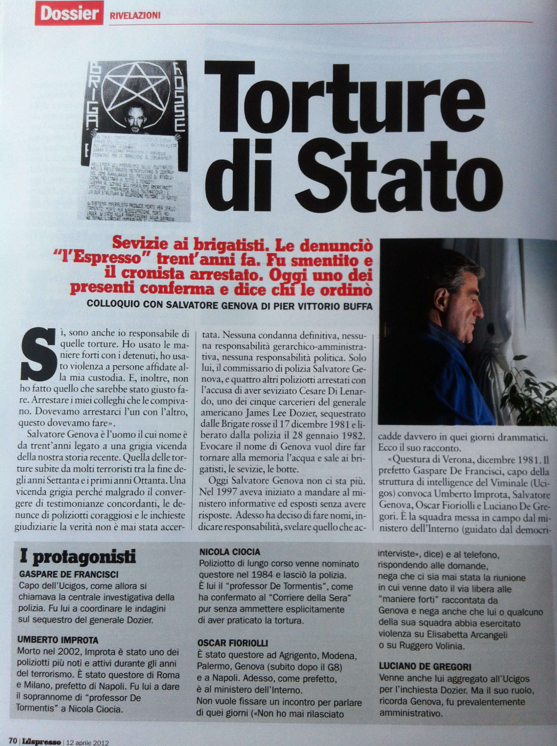 In Italia la tortura c'è, però non è (ancora?) reato