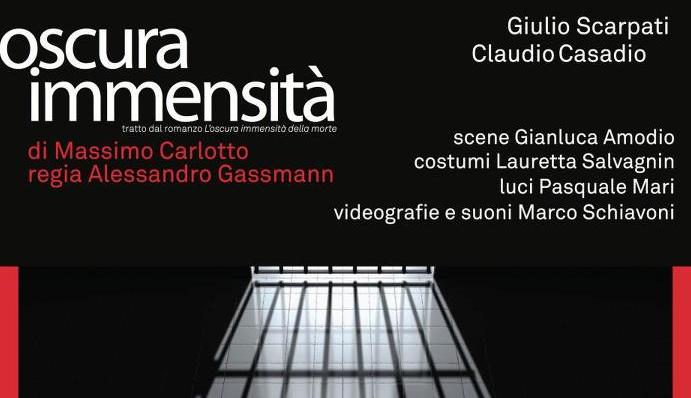 Teatro alla Corte: mercoledì 9, ore 17.30 si parla di Giustizia, vendetta, perdono e pena con i protagonisti di "Oscura immensità", Casadio e Scarpati, e don Luigi Ciotti