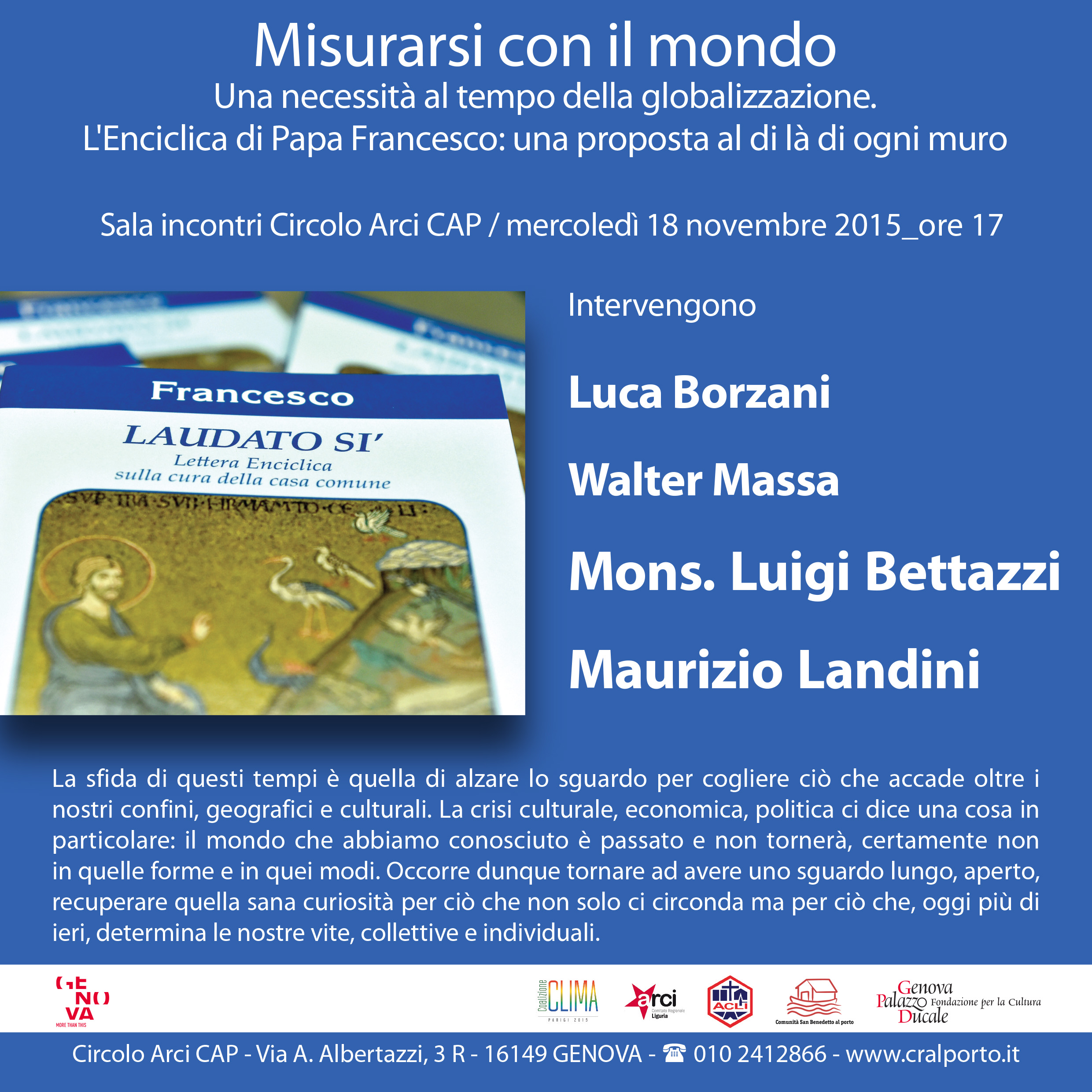 MISURARI CON IL MONDO – Una necessità al tempo della globalizzazione