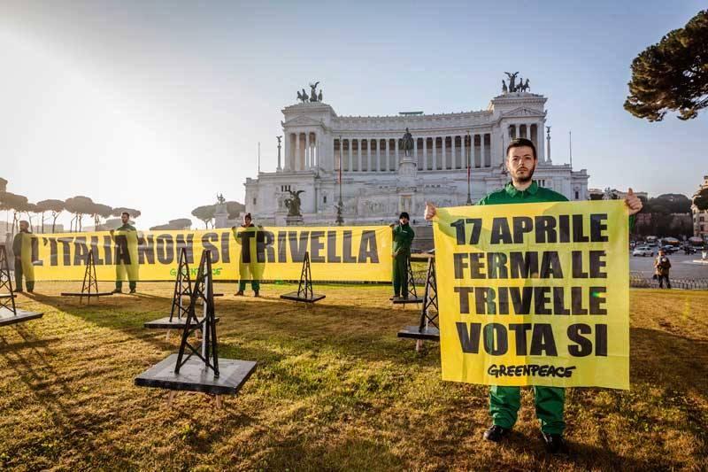 Il 17 Aprile Vota SI per fermare le trivelle