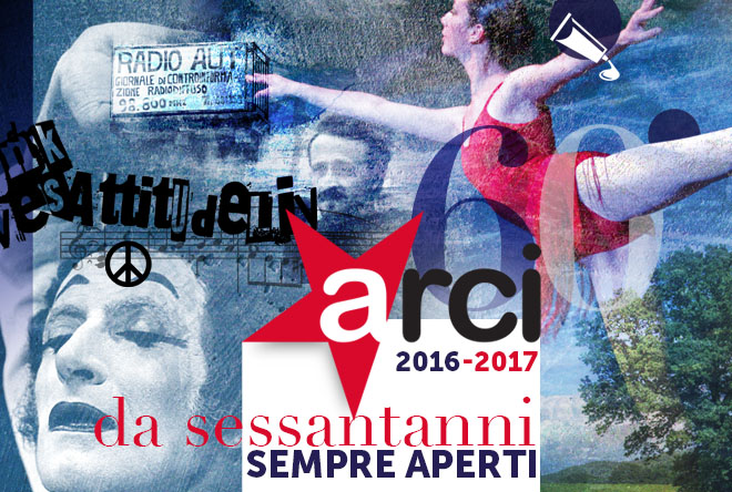 Dal 1 ottobre 2016 la nuova campagna di Tesseramento all'ARCI!