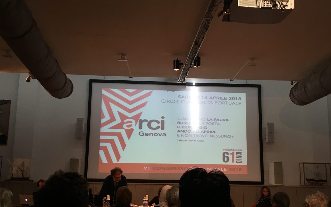 La relazione congressuale di Stefano Kovac, presidente Arci Genova