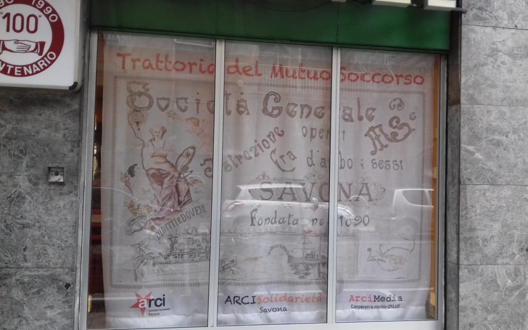 Giovedì 18 ottobre alle ore 12.15 a Savona si inaugura la Trattoria del Mutuo Soccorso. Un primo progetto concreto dell’Arci contro la povertà.