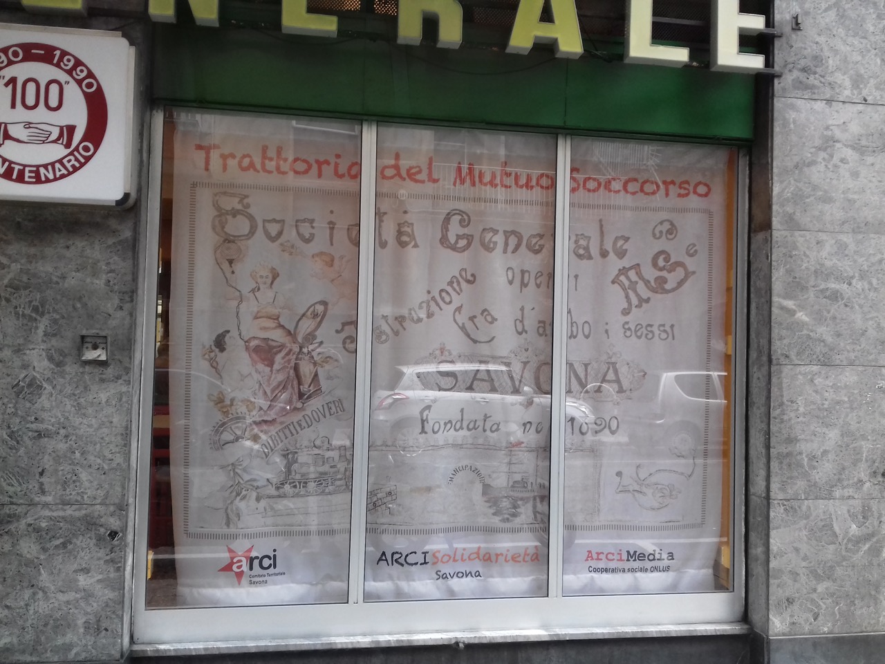 Giovedì 18 ottobre alle ore 12.15  a Savona si inaugura la Trattoria del Mutuo Soccorso. Un primo progetto concreto dell’Arci contro la povertà.