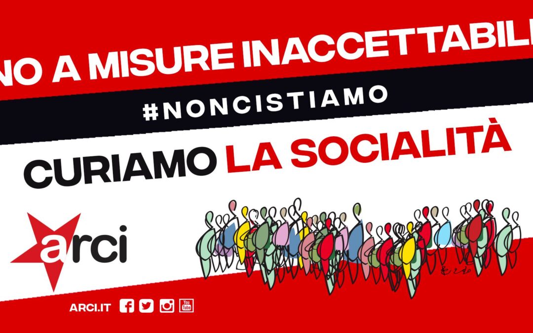 Non ci stiamo. Domani giornata di mobilitazione nazionale Arci. Anche in Liguria