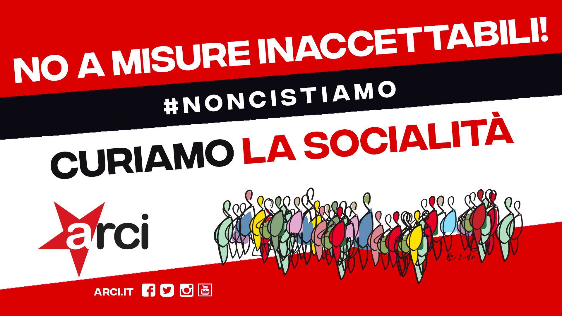 Non ci stiamo. Domani giornata di mobilitazione nazionale Arci. Anche in Liguria