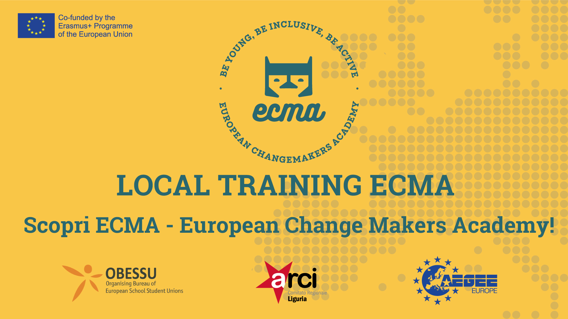Scopri ECMA – European Change Makers Academy