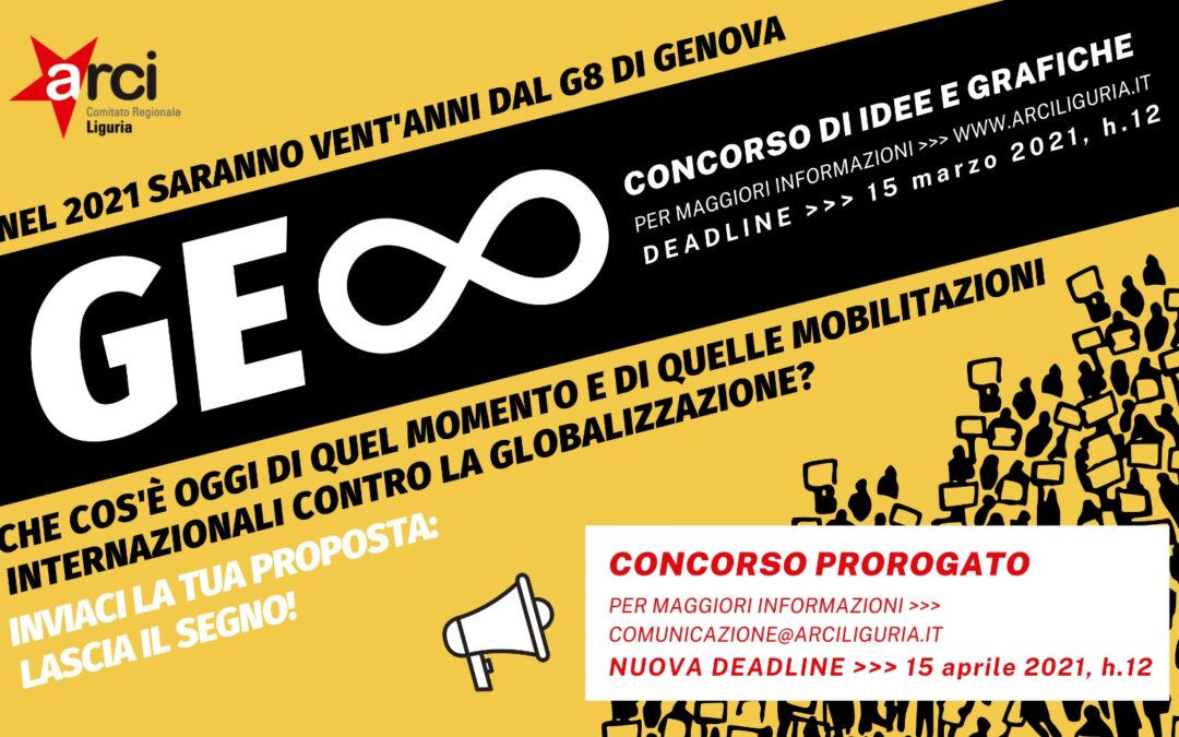 Concorso di Idee e grafiche per Arci Liguria – PROROGA AL 15 APRILE