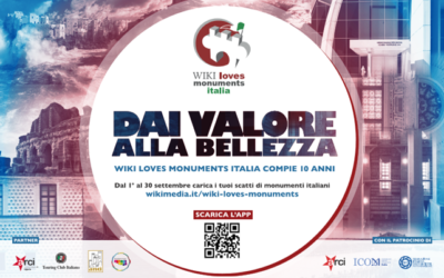 WIki Loves Monuments: al via la decima edizione