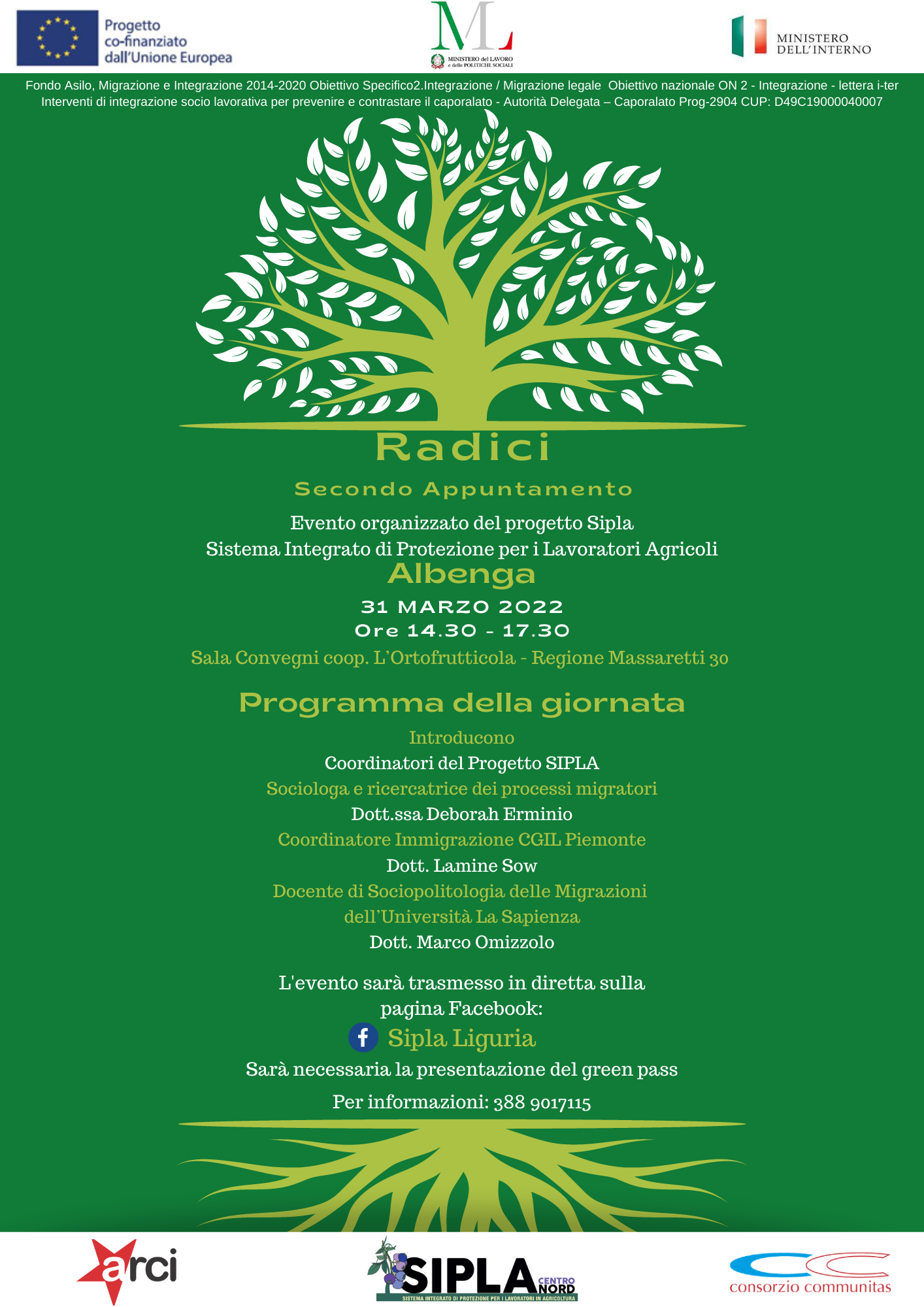 Ad Albenga si torna a parlare dei Diritti dei Lavoratori Agricoli 