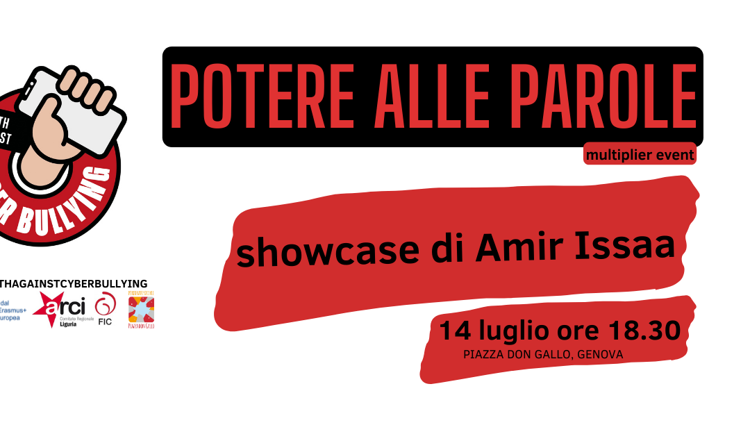 POTERE ALLE PAROLE: il 14 luglio l’evento #YAC