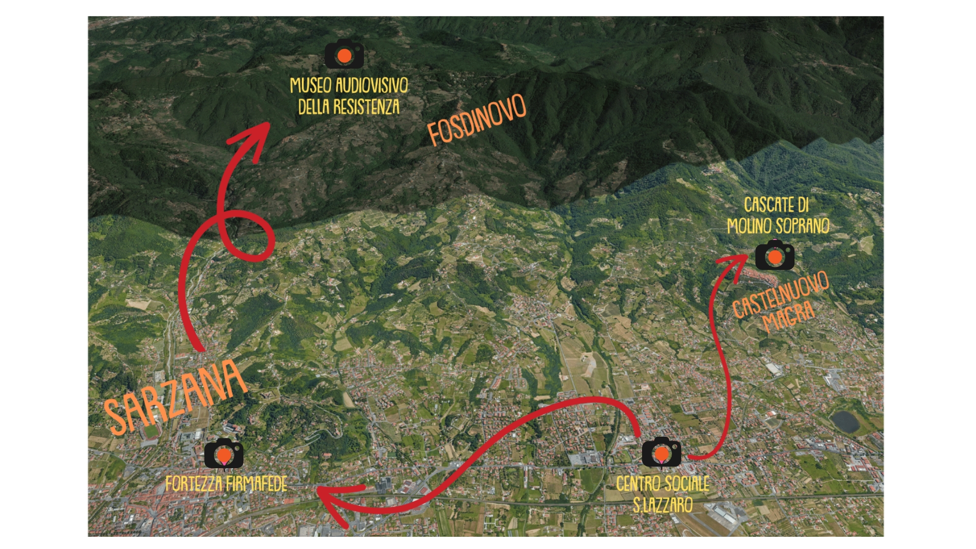 ComE! La Comunità Educante in Circolo: la mappa di Sarzana