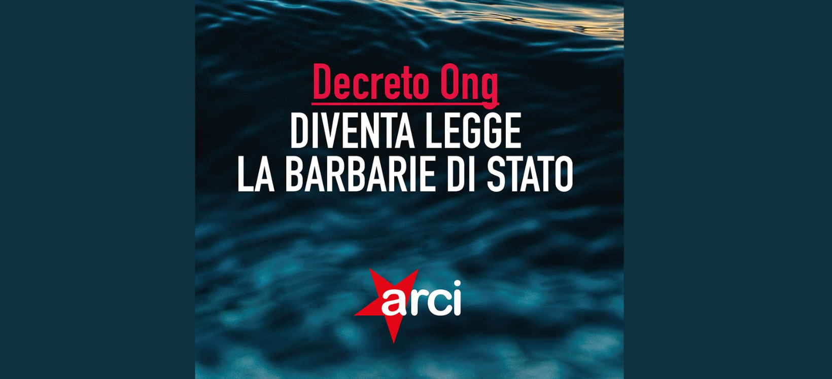 Decreto ONG: diventa legge la barbarie di Stato