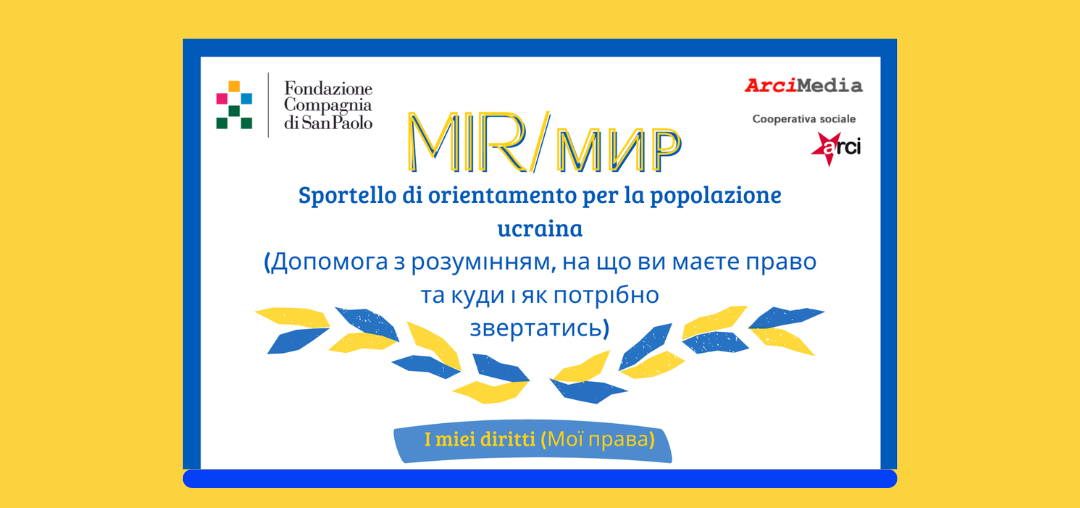 Arci Savona: attivo lo sportello di orientamento per la popolazione ucraina