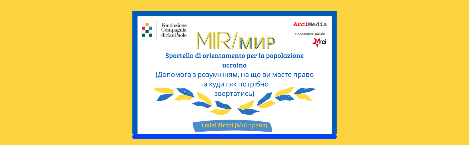 Arci Savona: attivo lo sportello di orientamento per la popolazione ucraina