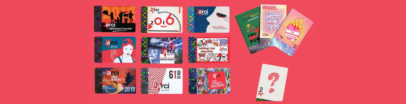 Bando di concorso: disegna la tessera dell’Arci 2024-2025